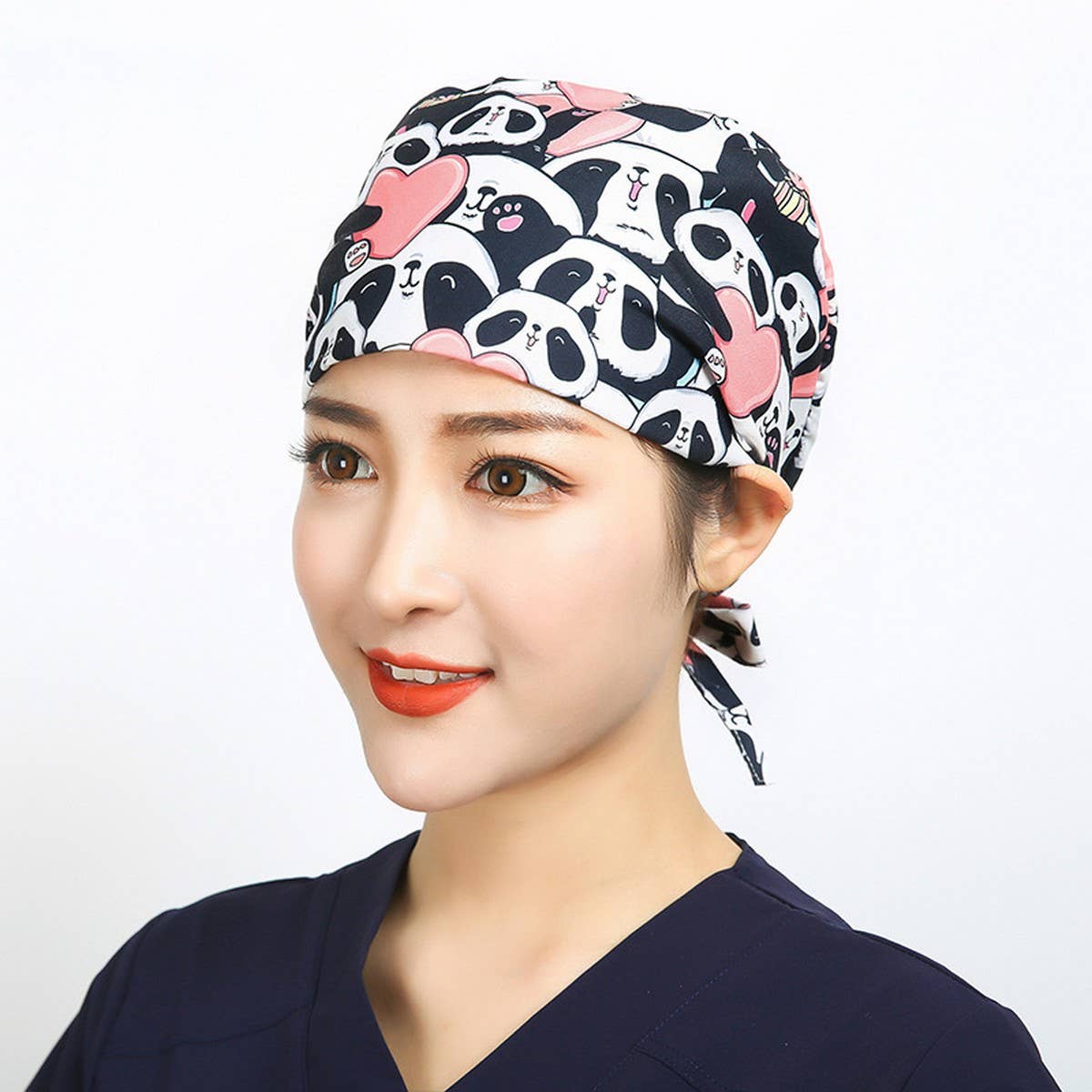 SURGICAL CAP FROSTED DIGITAL PRINTING WORK CAP_CWAH3328