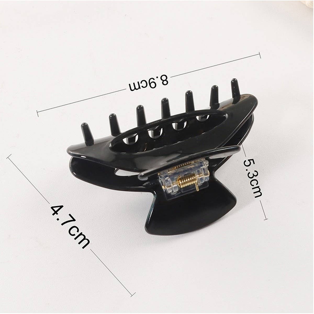 Cwaha1403_Solid Color Hair Claw Clip