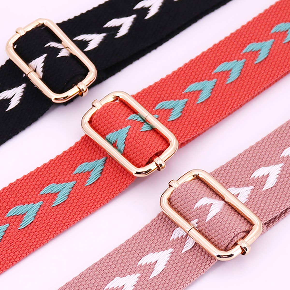 Women Stripe Widening Bag Strap_Cwmm0385