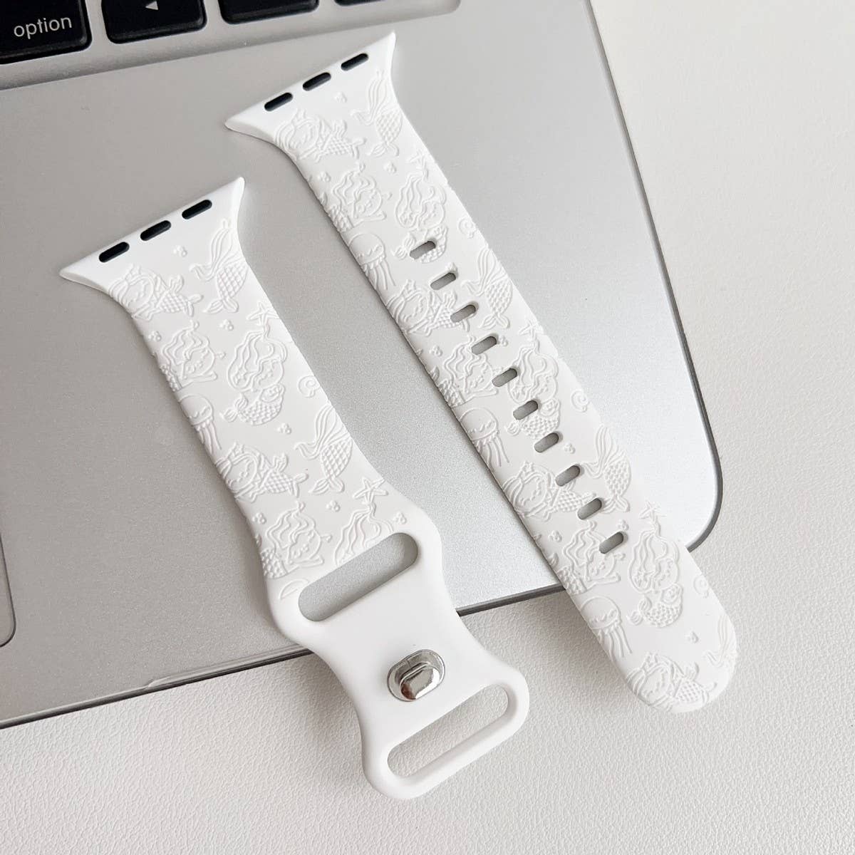 APPLE WATCH ULTRAS9S8 ENGRAVED MERMAID STRAP_CWWW0056