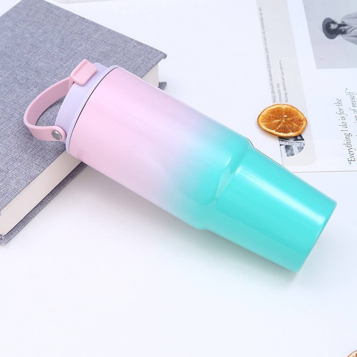 30OZ STAINLESS STEEL VACUUM CAR TUMBLER CUP_CWMM7916