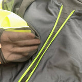 MESH HOLLOW LONG SLEEVE ZIPPER ONE PIECE SWIMSUIT_CWMW0310