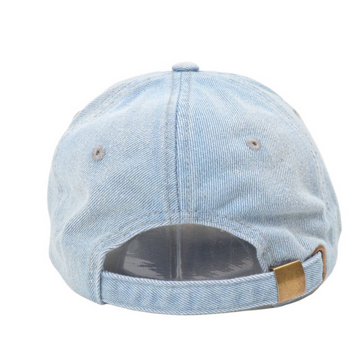 RETRO DENIM BASEBALL CAP UNISEX SUN HAT CWAH1139