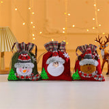 NEW PLAID CHRISTMAS CHILDRENS GIFT BAG_CWMM1900