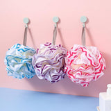 BATH POUF SOFT AND COLORFUL BATH BALL_CWMM3365