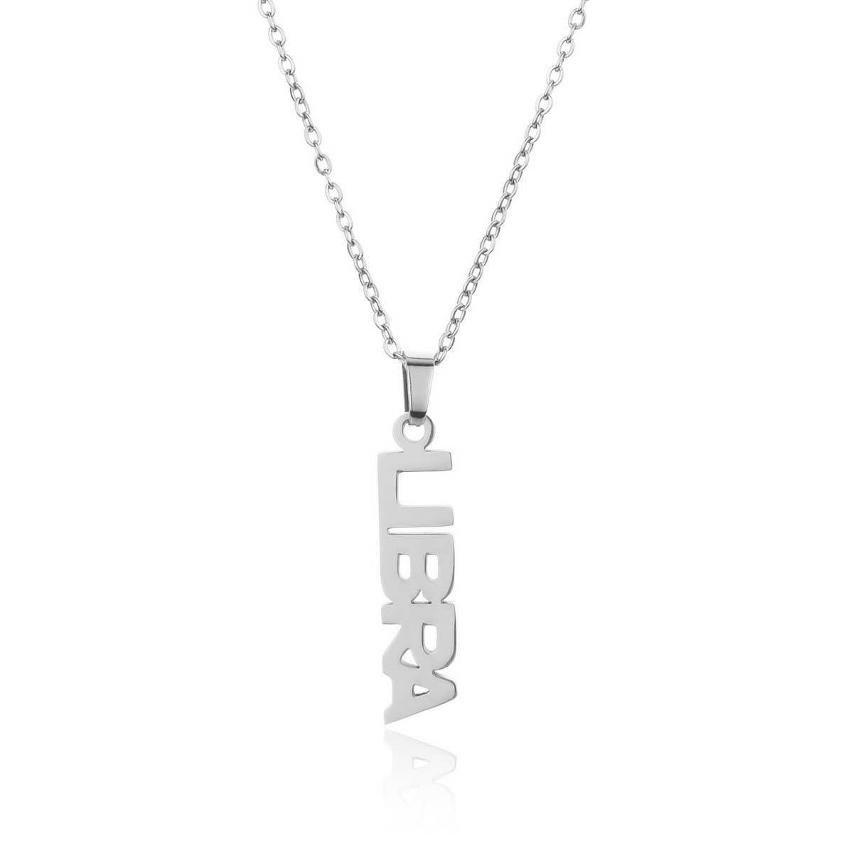 CLAVICLE CHAIN TWELVE ZODIAC TITANIUM NECKLACE_CWMM2717