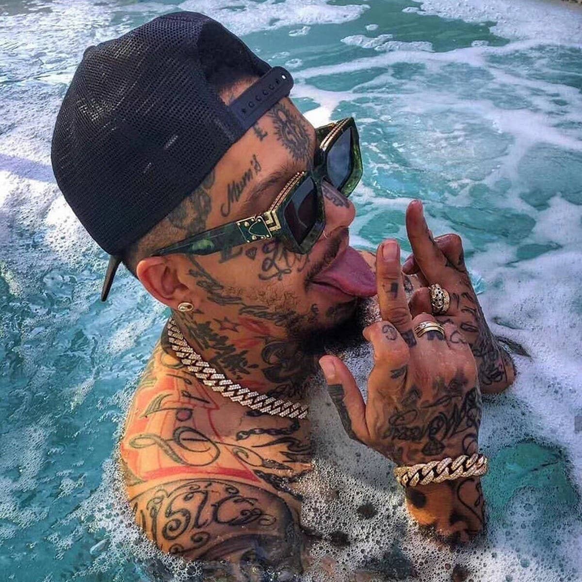 LARGE FRAME SUNGLASSES FASHION SUNGLASSES_CWASG0601