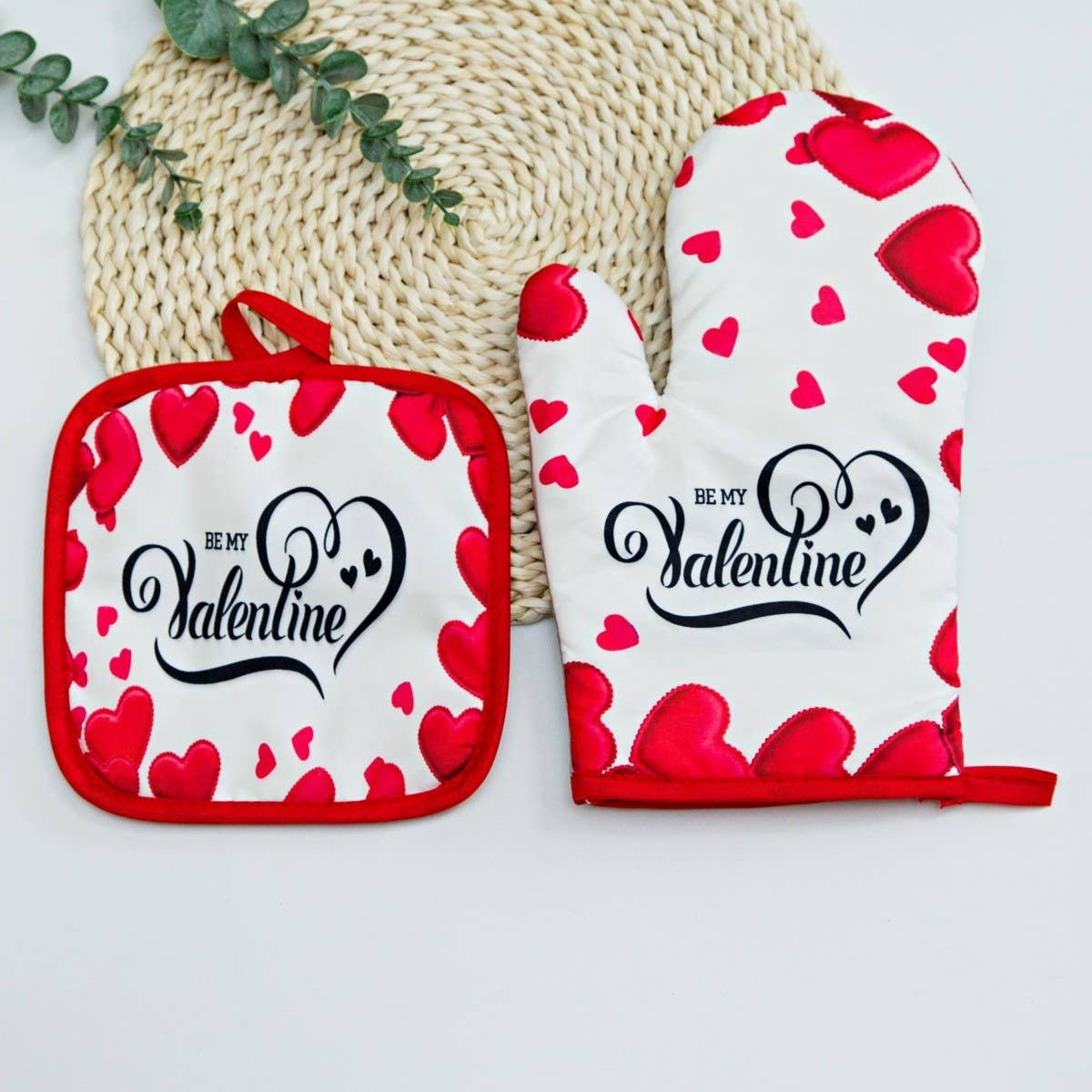 KITCHEN OVEN SCALD PROOF HEAT INSULATED GLOVES_CWMM1449