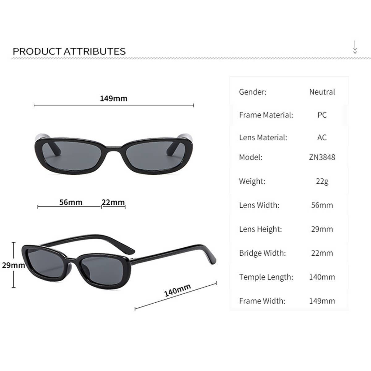 EUROPEAN AND AMERICAN STYLE FASHION SUNGLASSES_CWASG0521