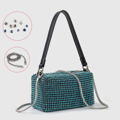 NEW FASHION RHINESTONE EVENING PILLOW BAG_CWAB3590