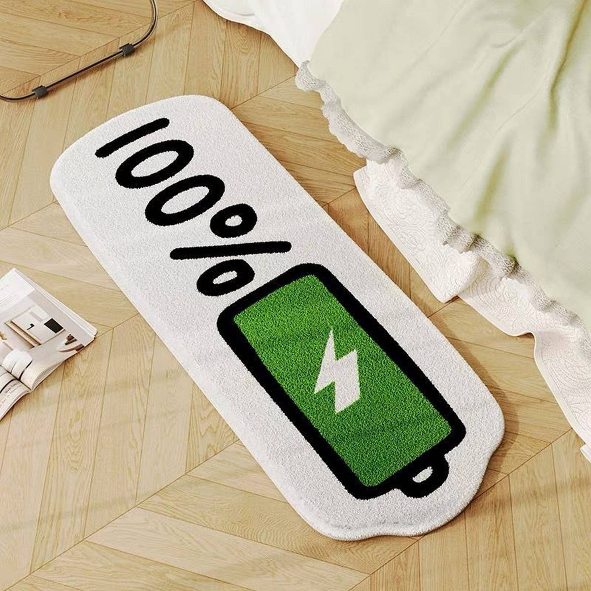 FAUX CASHMERE RUNNER RUG SOFT THICK BEDSIDE MAT_CWMM7393