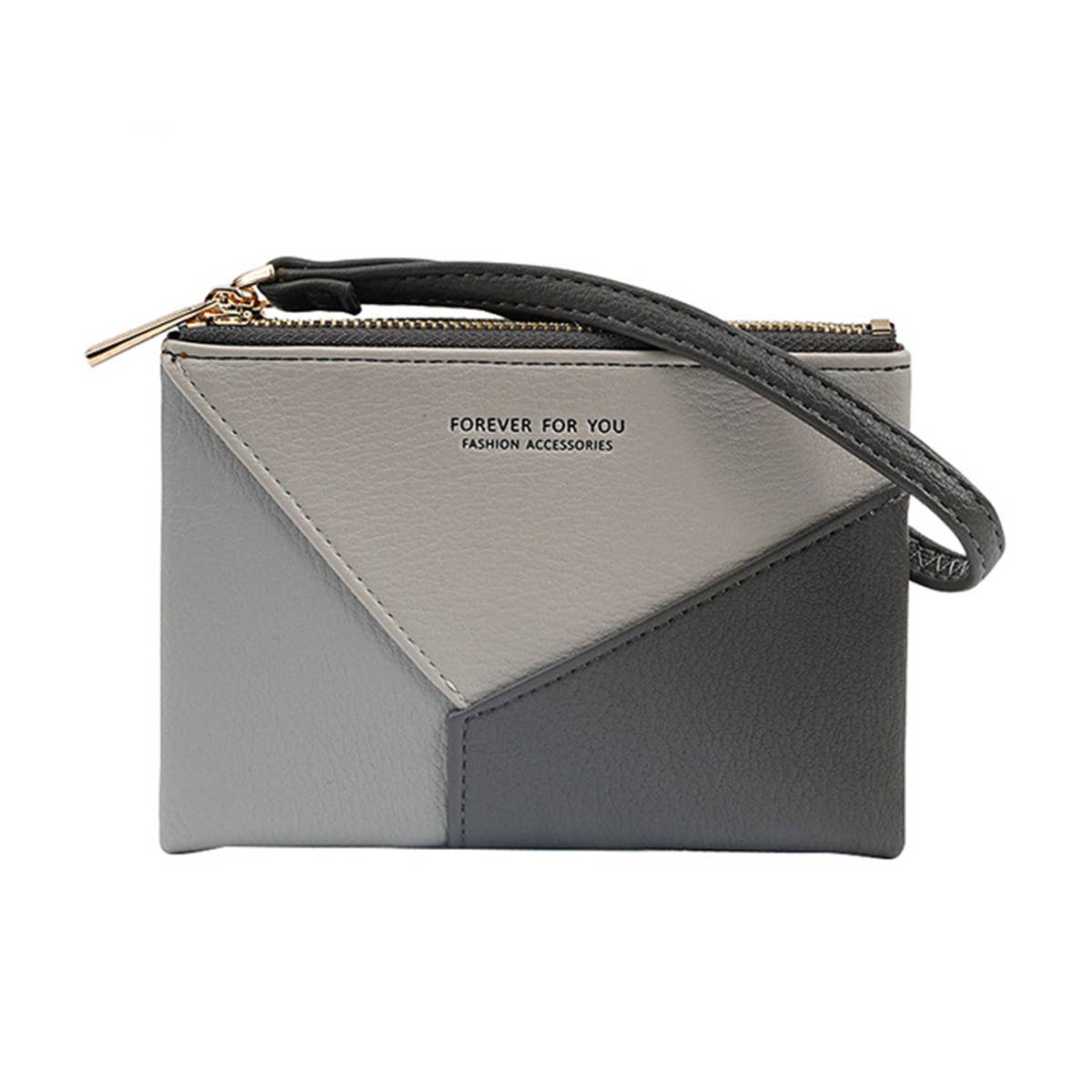 Women Fashion Stitching Color Wallet_Cwab1246