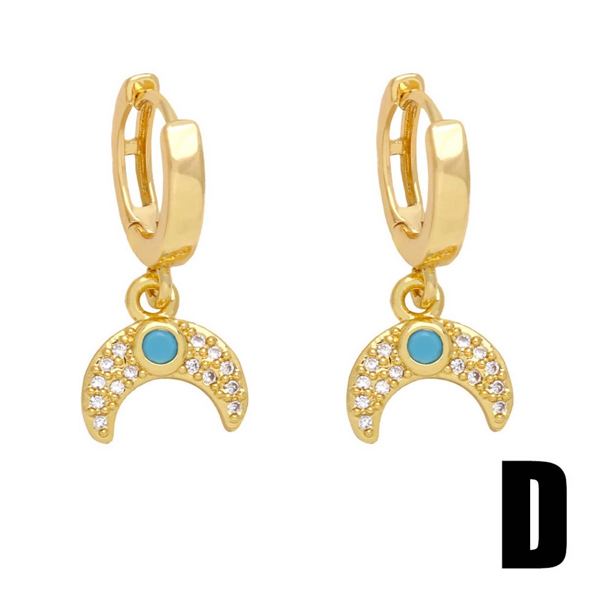 DEVILS EYE PENDANT EARRINGS_CWAJE0993