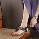 BOHEMIA THICK SOLE CLIP TOE SANDALS_CWSHS0532