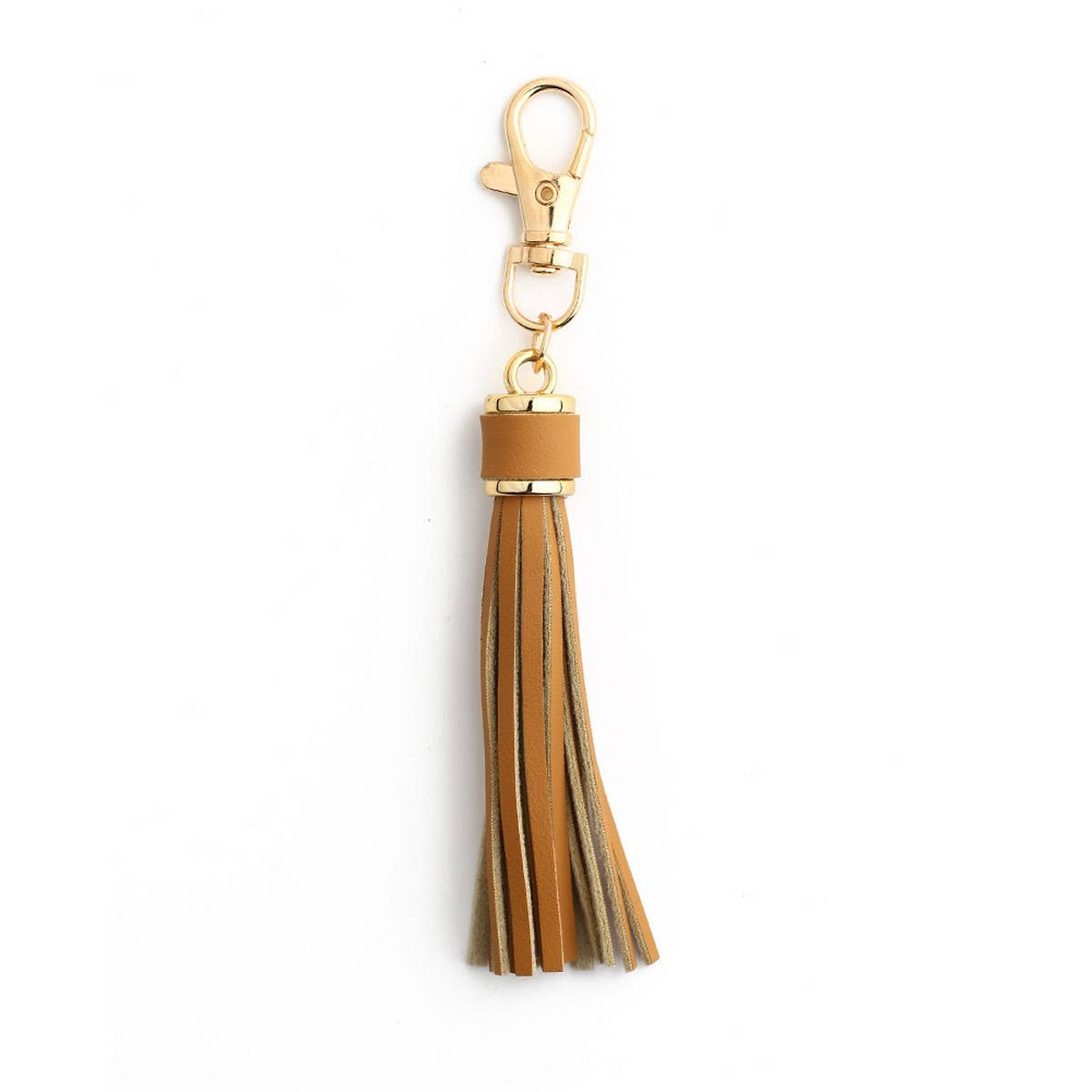 LEATHER FRINGE KEYCHAIN PU TASSEL BAG CHARM_CWAB5008