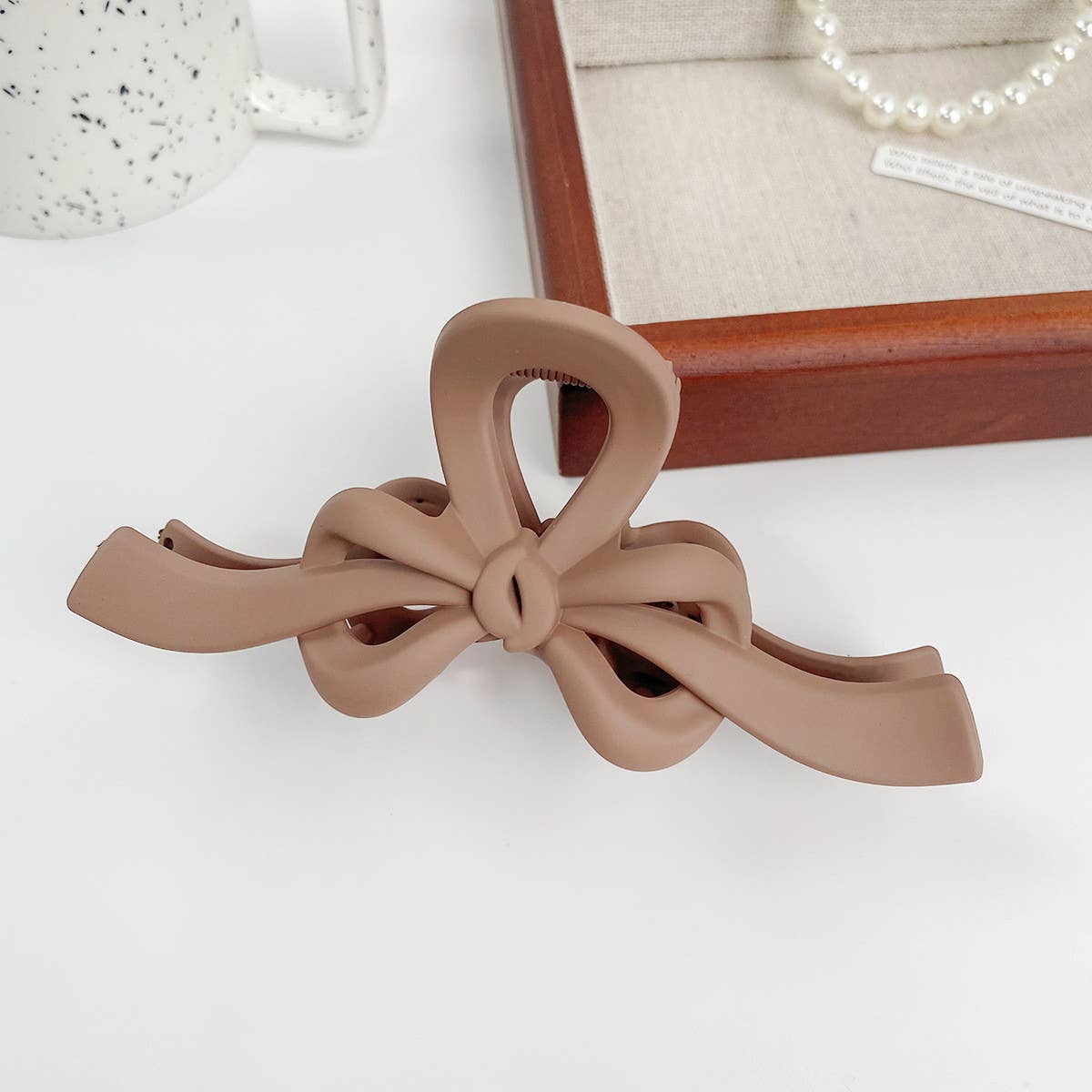 Fashionable Sweet Bow Hair Clip_Cwaha1013