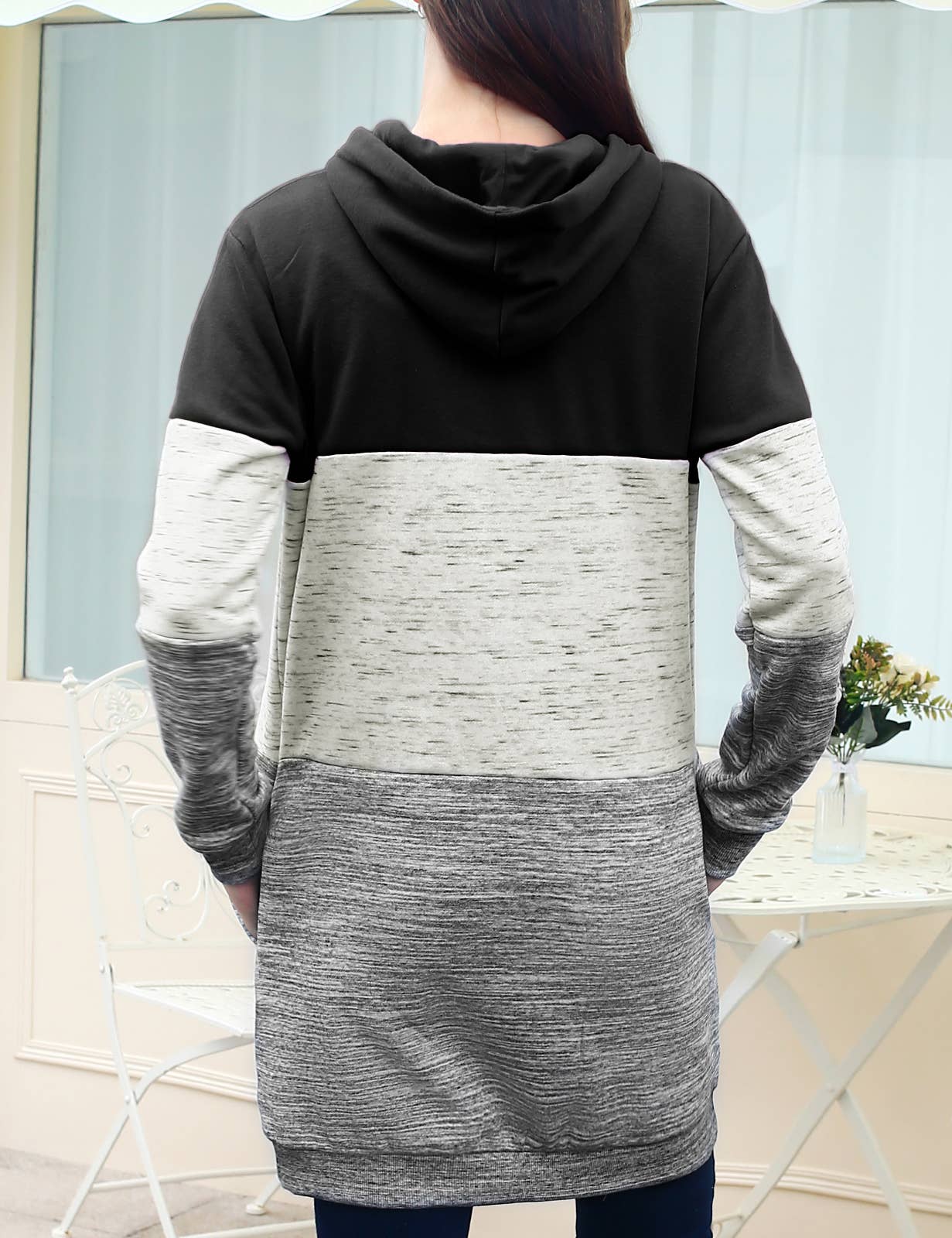 Women Fashion Long Hooded Hoodies_Cwohol439