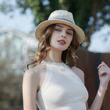 NEW HAND KNITTED SUN PROTECTION HAT_CWAH1344