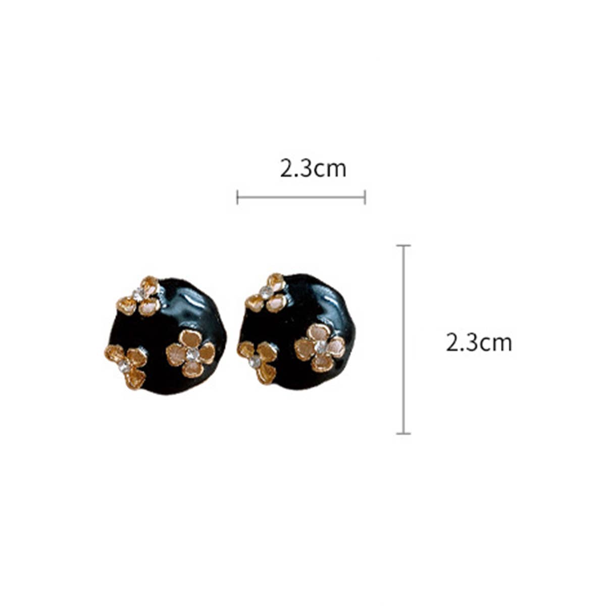 ROUND HOLLOW FLOWER FASHION EARRINGS_CWASC1329