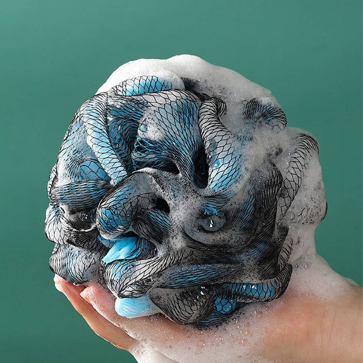 BATH POUF COLOR SET SUPER SOFT NON FRAGILE_CWMM3345