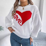 Valentines Day Love Long-Sleeved Pullover