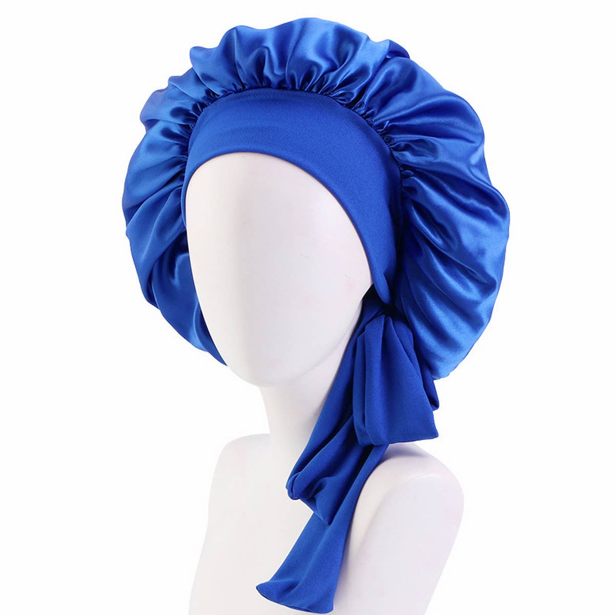ELASTIC RIBBON SILK BOW NIGHTCAP_CWAH1475
