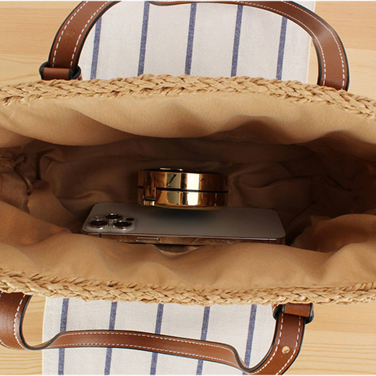 SOLID COLOR VERSATILE TOTE BAG SHOULDER BAG_CWAB2018