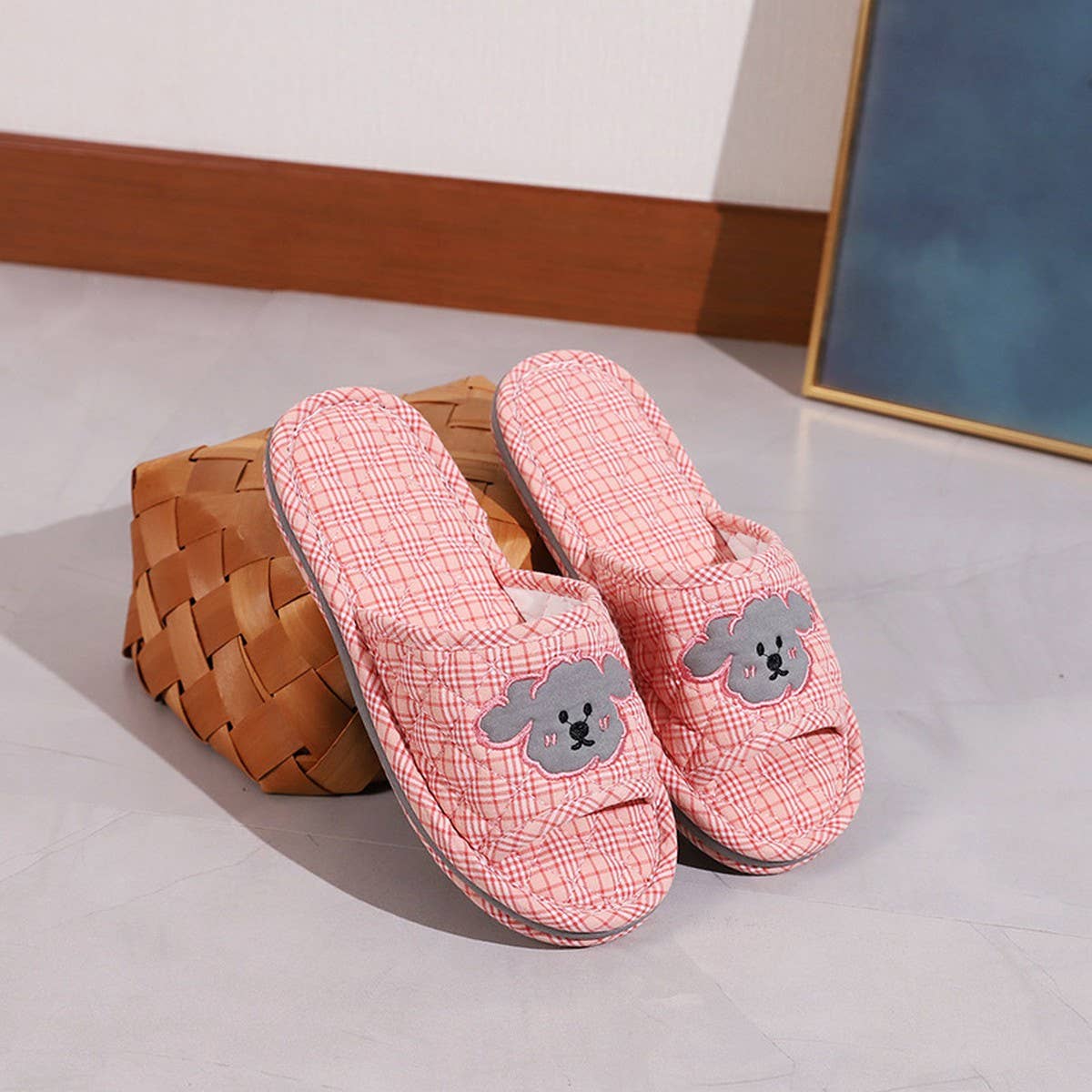 CINNAMOROLL COTTON FLOOR SLIPPERS 3 LAYER_CWSHF0196