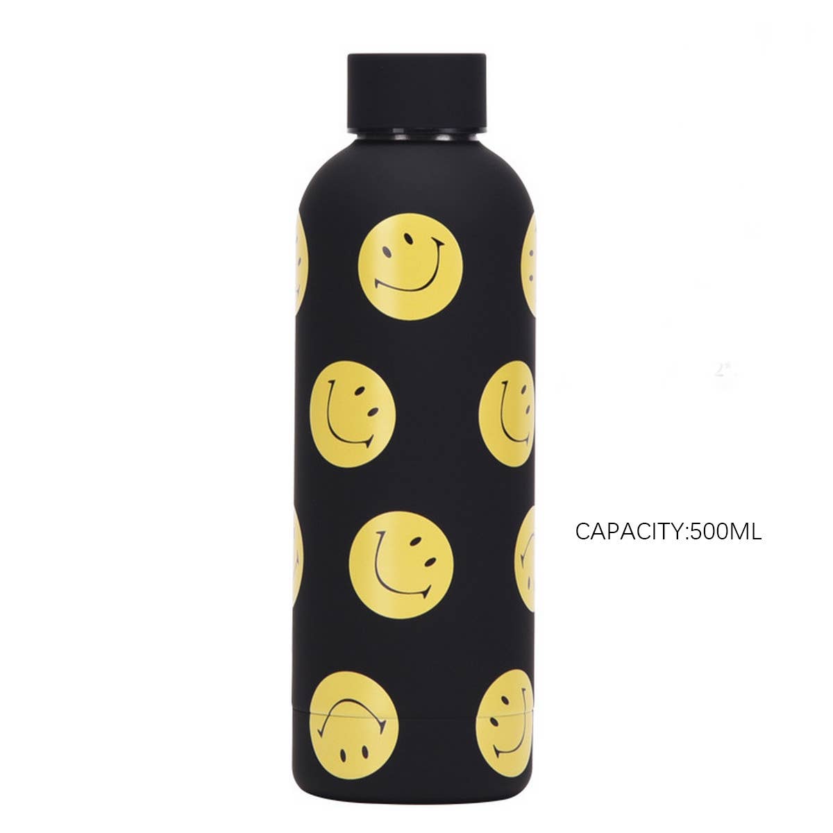 NEW SMILING FACE STAINLESS STEEL THERMOS CUP_CWMM0981