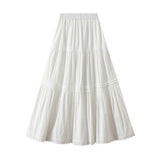 SWEET MIDI SKIRT WITH LACE TRIM_CWBMS0292