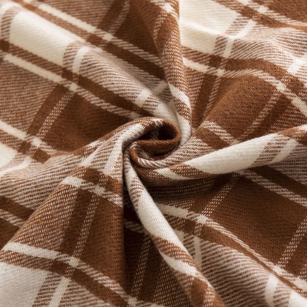 Women Casual Warm Plaid Scarf_Cwasc1014