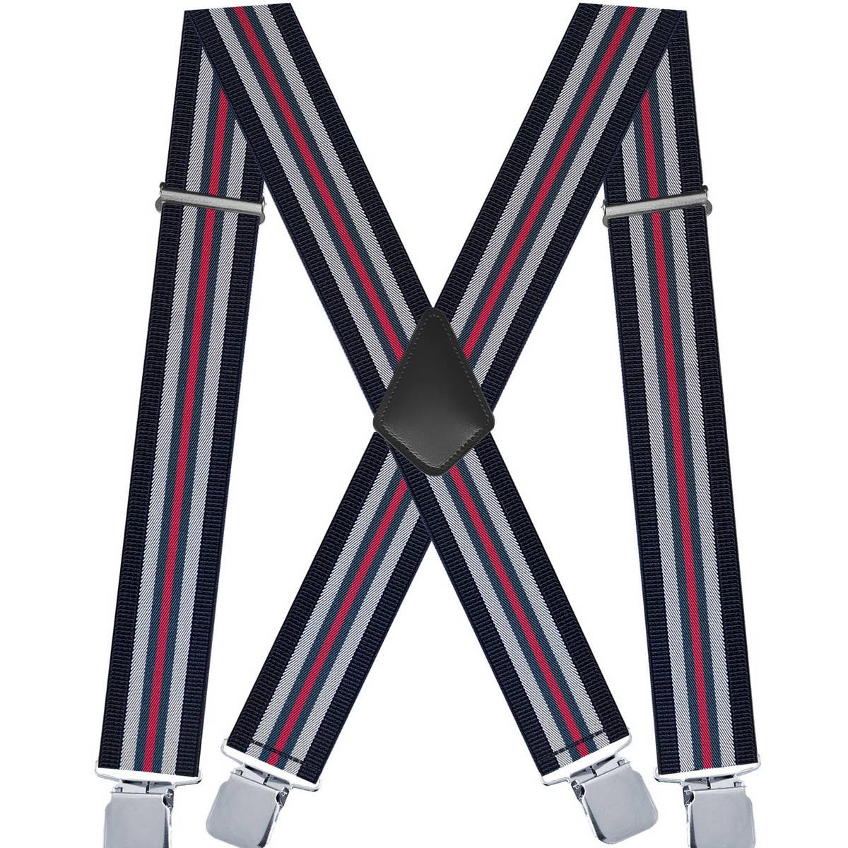 ADJUSTABLE 5CM ELASTIC X SHAPED SUSPENDER CLIP_CWMM1109