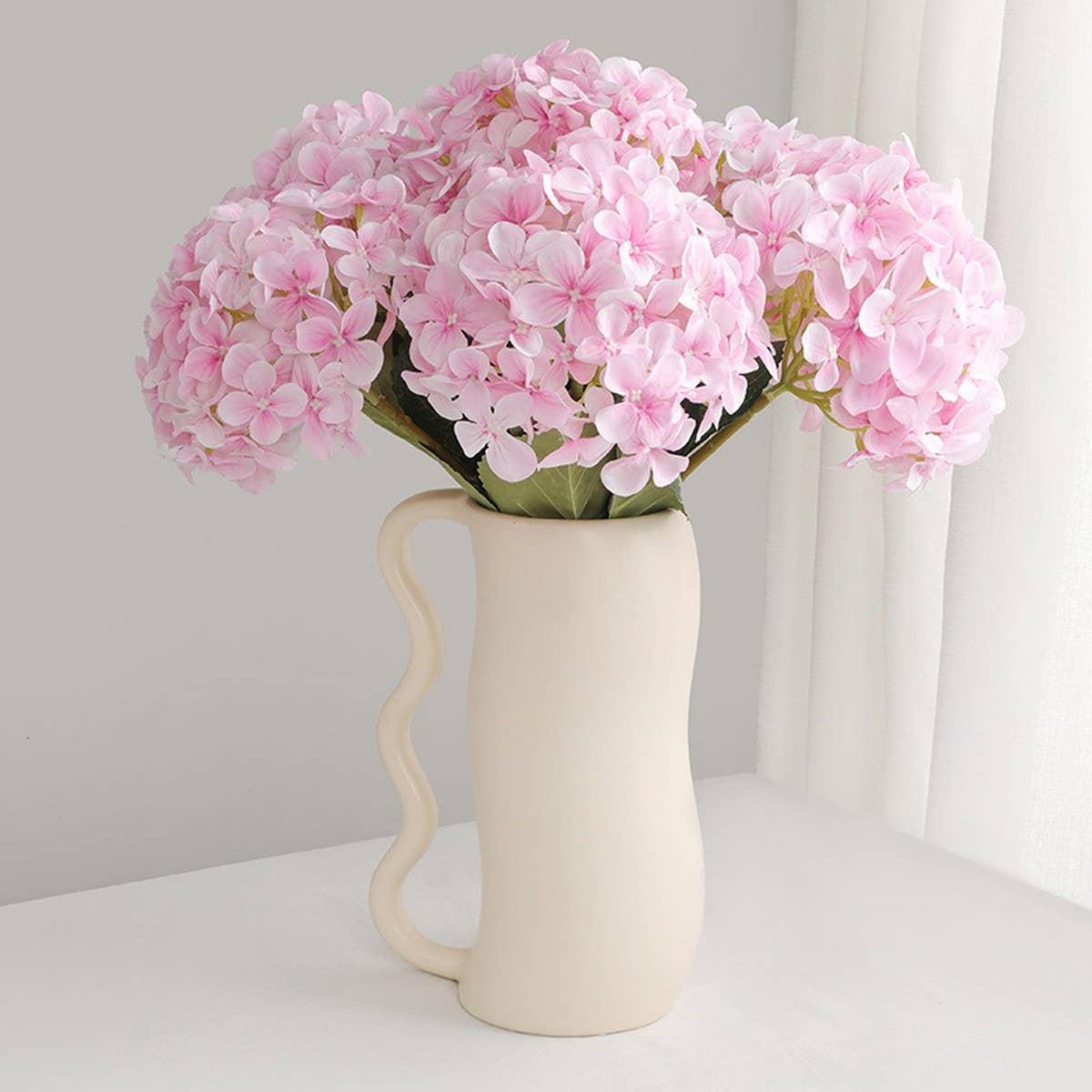 Wedding Decor Artificial Large Hydrangea Bouquet_Cwmm6476