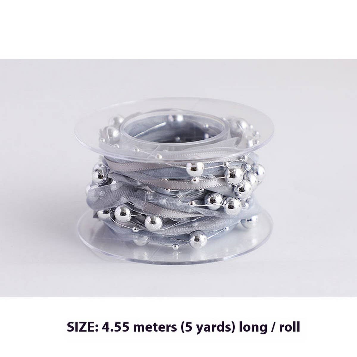 PEARL RIBBON HAND WOVEN HANDMADE ACCESSORIES_CWMM5746