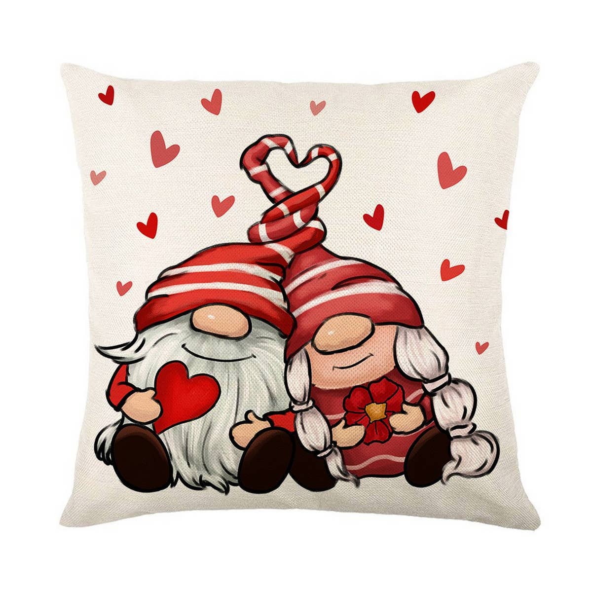 Valentines Day Home Love Print Pillowcase_Cwmm0768