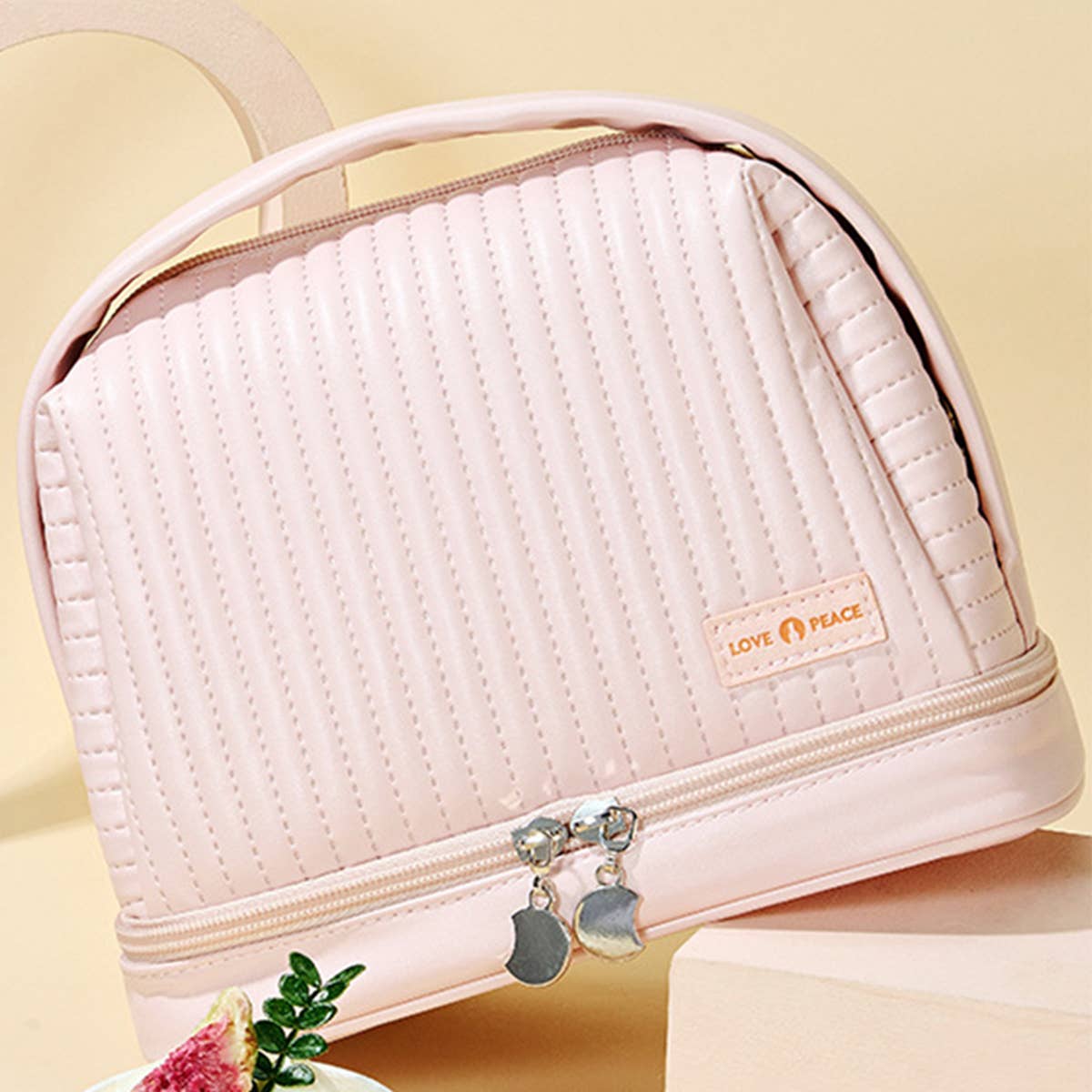 Multifunctional Double Layer Cosmetic Bag _Cwab0554