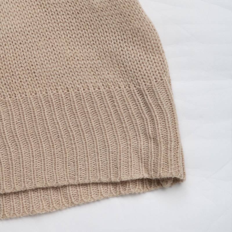 Valentines Day Cherry Jacquard Knitted Sweater