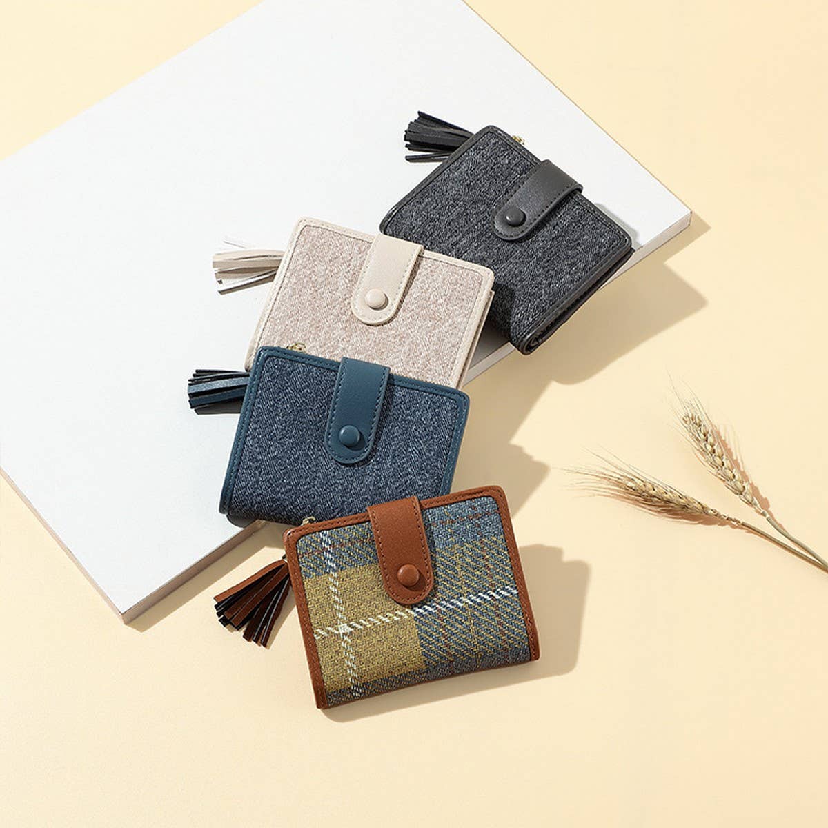 New Autumn Winter Ins Tassel Zipper Wallet_Cwab06271
