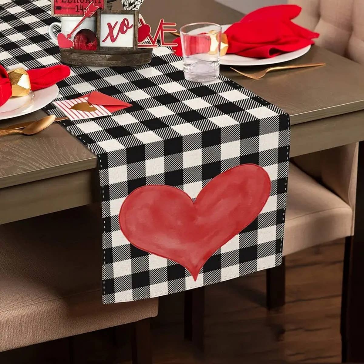HOME VALENTINES DAY TABLECLOTH DECORATION_CWMM0784