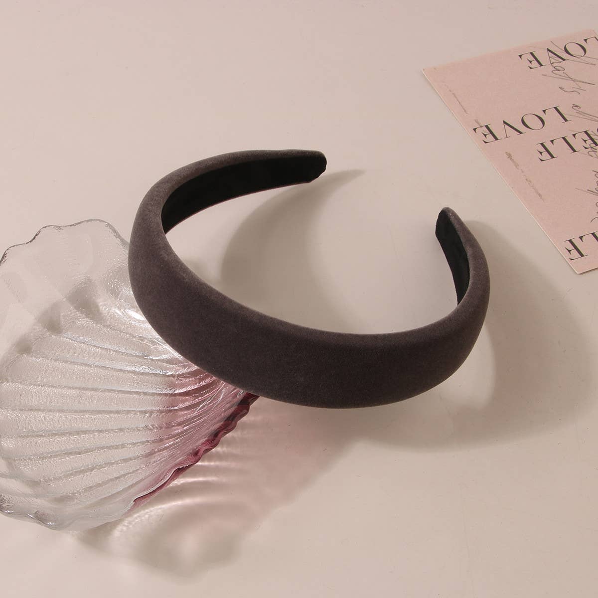 RETRO SOLID COLOR HEADBAND FASHION HEADBAND_CWAHA0487