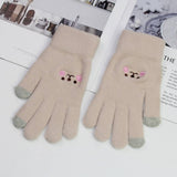 CUTE VELVET COLD PROOF TOUCH SCREEN CYCLING GLOVES_CWAG0181