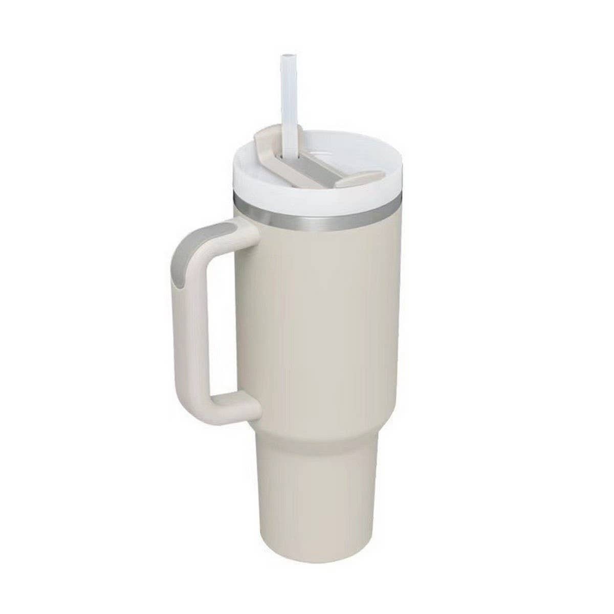 40OZ INSULATED TUMBLER WITH HANDLE STRAW CAR CUP_CWMM7900