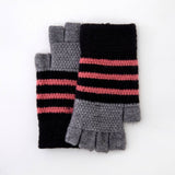 HALF FINGER OPEN KNITTED COLD PROTECTION GLOVES_CWAG0157