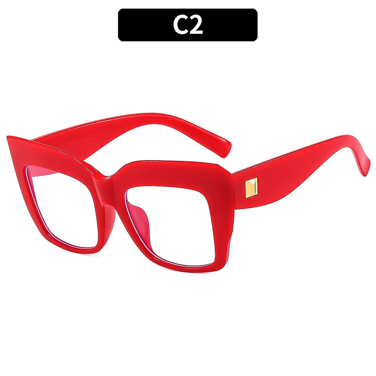 FASHIONABLE LARGE FRAME ANTI BLUE LIGHT GLASSES_CWASG0371