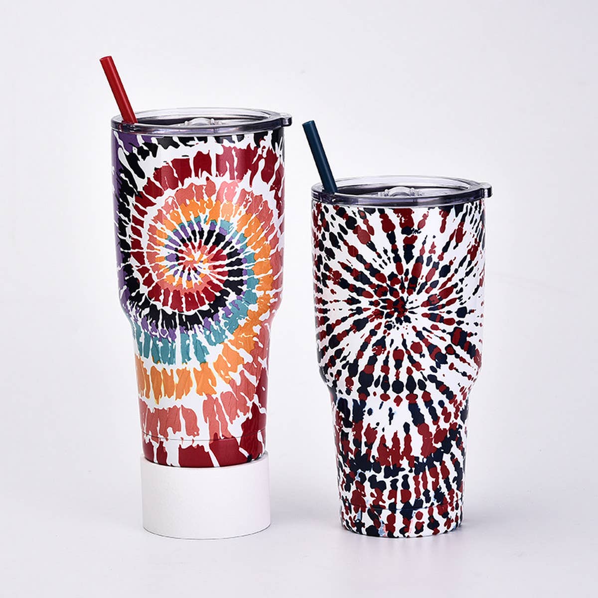NEW TIE DYE LARGE CAPACITY THERMAL WATER CUP_CWMM0989