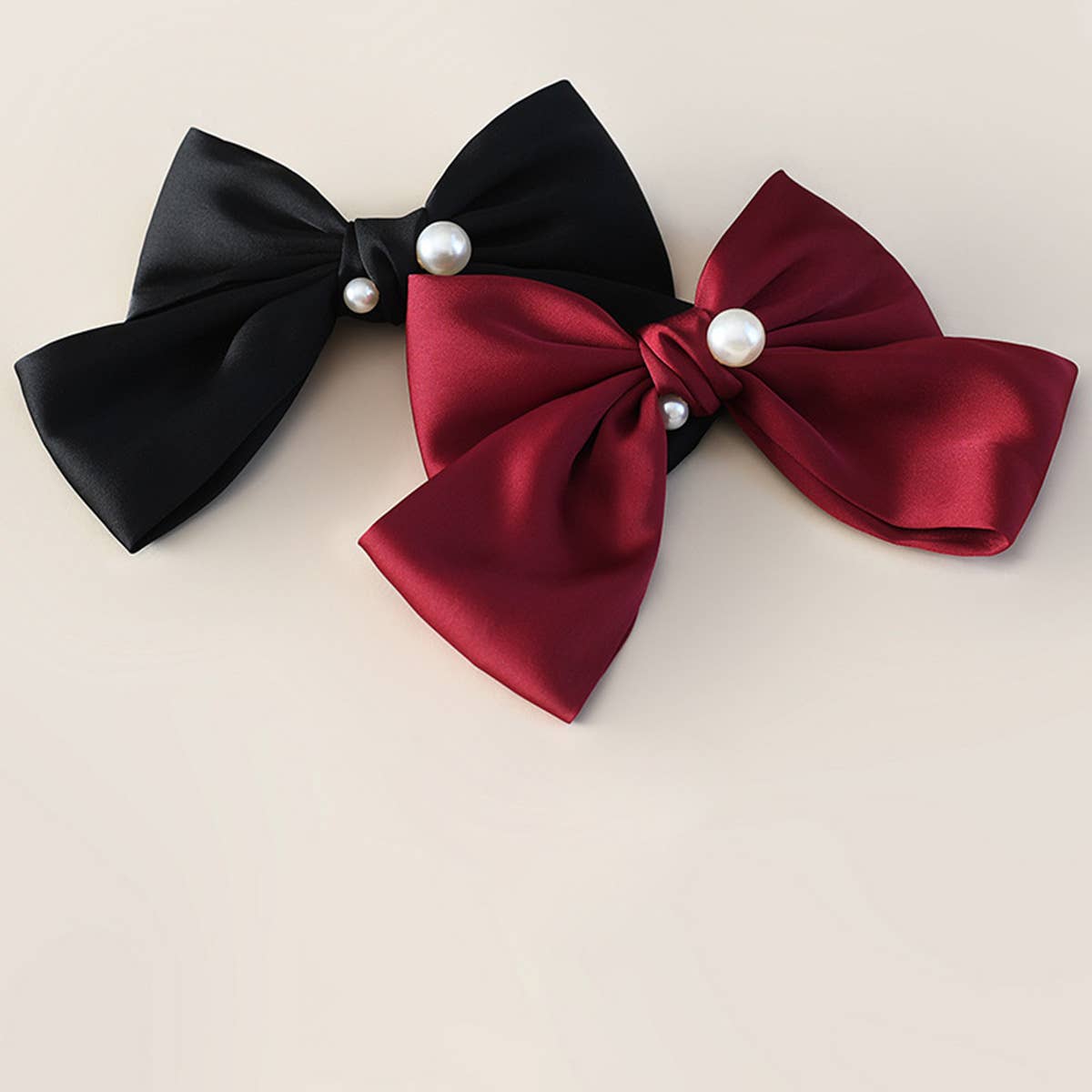 LARGE BOW PEARL LUXURY HAIRPIN_CWAHA1803