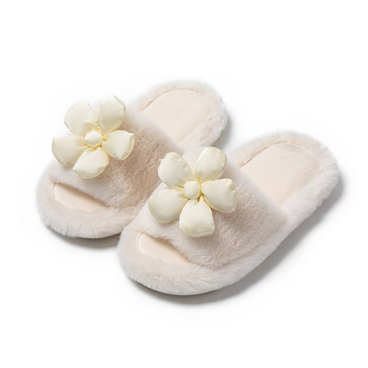 HOME FLOWER OPEN COTTON SLIPPERS_CWSHS0834