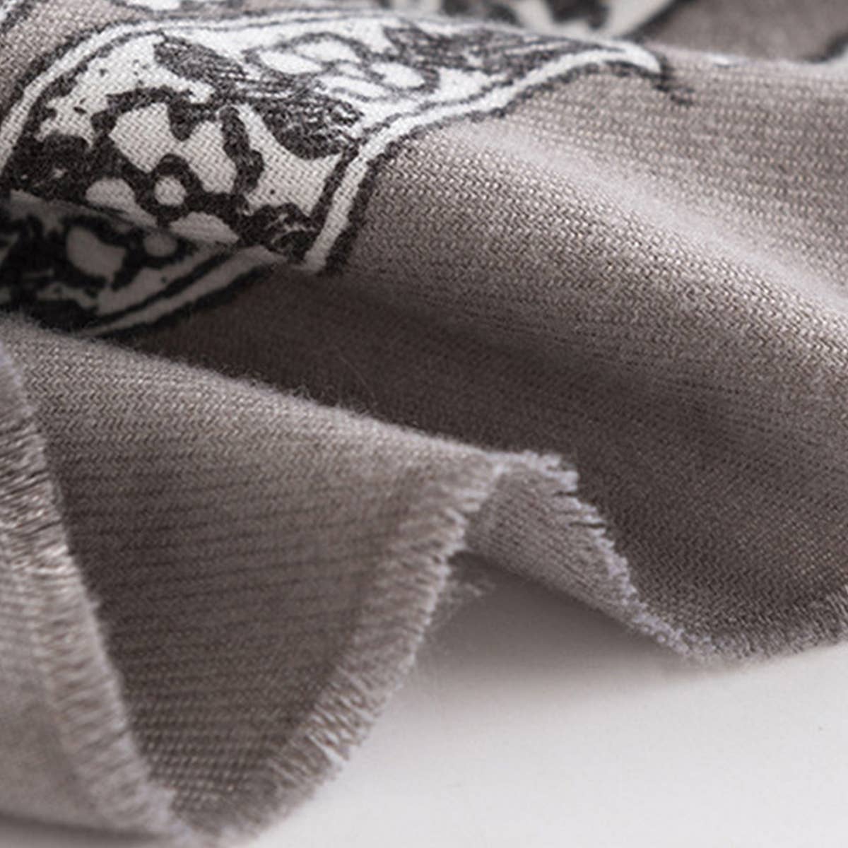 BOHO COLORBLOCK PRINTED SCARF SOFT WARM WRAP_CWASC0442