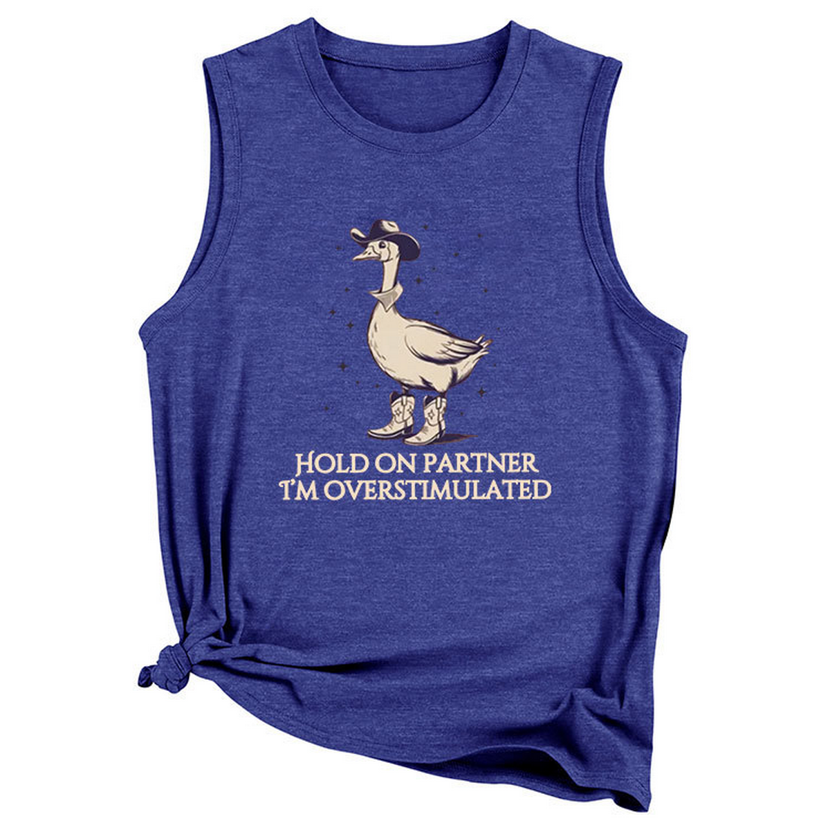 CUTE GRAPHIC TANK TOP FOR WOMEN LOOSE FIT_CWTTSL0421