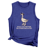 CUTE GRAPHIC TANK TOP FOR WOMEN LOOSE FIT_CWTTSL0421